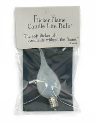 Silicone Dipped Flicker Flame Large Candle-lite Light Bulb 3640292/3640293