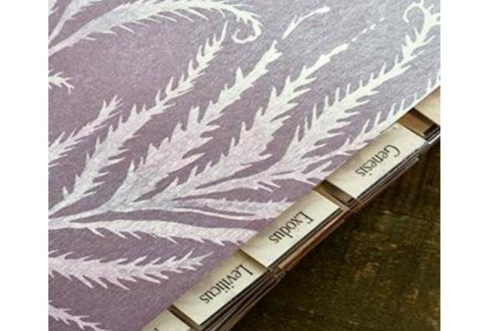 Lavender Index Bible Tabs Page Markers Labels Double Sided Chapter Verses Ref